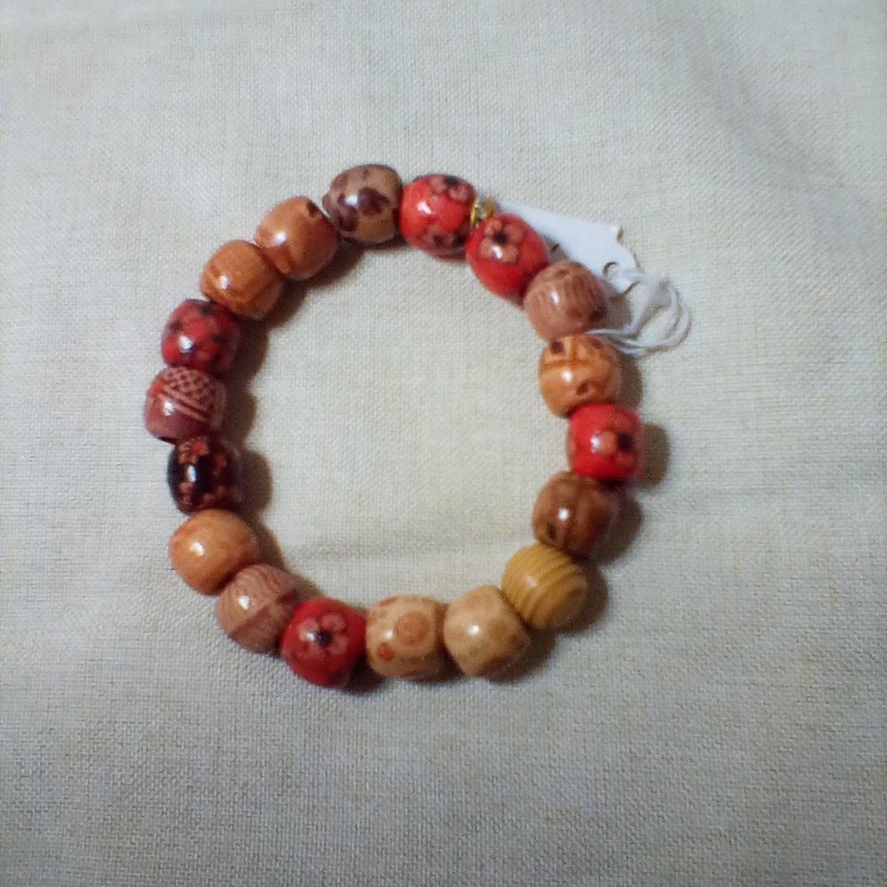 Wooden Men or Women bracelet